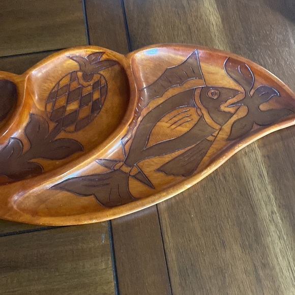 Leaf serving tray vintage - Picture 3 of 10